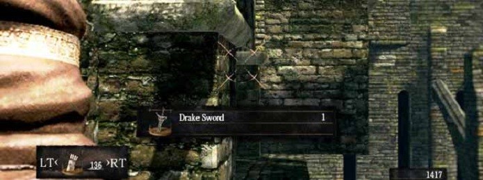 Drake Sword é a melhor espada do início do jogo (Foto: Divulgação)