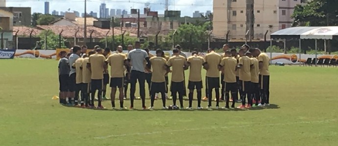 Botafogo-PB, treino (Foto: Divulgação / Botafogo-PB)