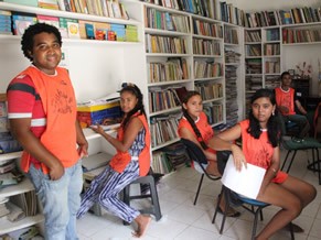 Criança Esperança: Projeto Vi a Rua, do Instituto de Formação – Centro de Apoio à Educação Básica, em São Luís, Maranhão (Foto: Divulgação / Christina Fuscaldo)