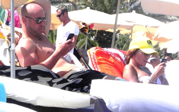 Goleiro Pepe Reina em Ibiza (Foto: Splash News )