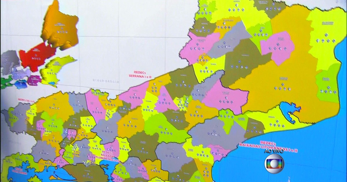 G1 Defesa Civil lança mapa com áreas de risco para prevenir desastres no RJ notícias em Rio