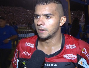 Adalgiso Pitbull, atacante do Campinense (Foto: Reprodução / TV Paraíba) Adalgiso Pitbull, atacante do Campinense (Foto: Reprodução / TV Paraíba)