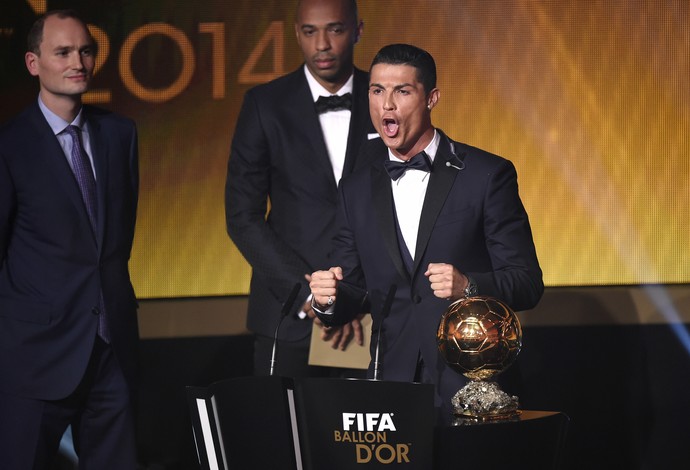 Cristiano Ronaldo Bola de Ouro (Foto: AFP)
