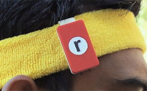 'Run-n-read' permite correr e ler livros em tablets (Foto: Divulgação/Weartrons) 'Run-n-read' permite correr e ler livros em tablets (Foto: Divulgação/Weartrons)