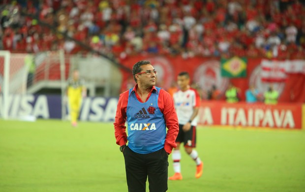 Vanderlei Luxemburgo - técnico do Flamengo - América-RN x Flamengo (Foto: Alexandre Lago/GloboEsporte.com)