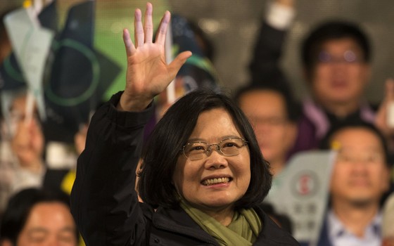 Tsai Ing-wen é eleita primeira mulher a presidir Taiwan (Foto: AP Photo/ Ng Han Guan)