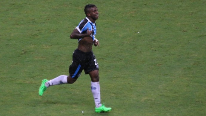 Bolaños Grêmio (Foto: Eduardo Moura/GloboEsporte.com)