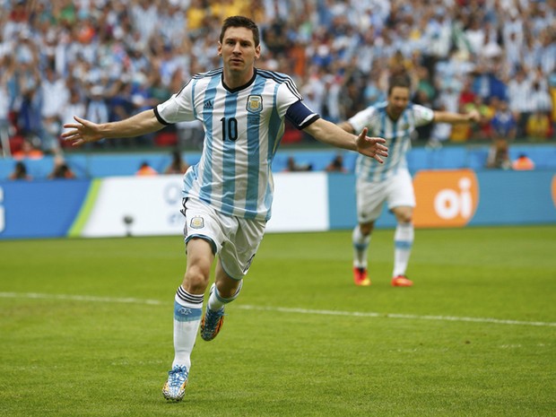 Messi em jogo contra a Nigéria (Foto: Darren Staples/Reuters)