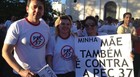 PI: promotores protestam contra PEC 37 (Pedro Santiago/G1)