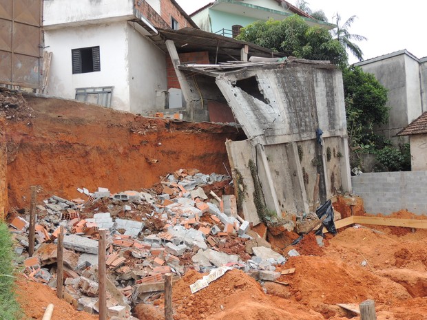 G Defesa Civil Interdita Casa Ap S Desmoronamento Em Santa Isabel