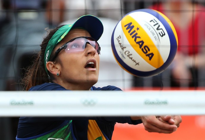 Barbara; vôlei de praia; brasil; olimpíadas (Foto: Adrees Latif/Reuters)