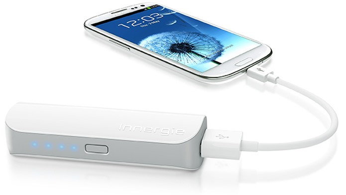 Com 3.000 mAh, o Innergie PocketCell é uma bateria portátil pequena, leve e prática (Foto: Divulgação/Innergie)