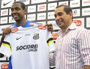 Renato Abreu, Zinho, Santos (Foto: Fernando Prandi)