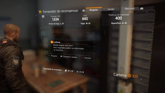 Resgate os itens especiais em The Division (Foto: Reprodução/Felipe Vinha)