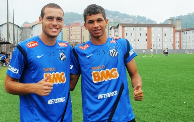 Pedro Castro e Leandrinho (Foto: Lincoln Chaves / Globoesporte.com)