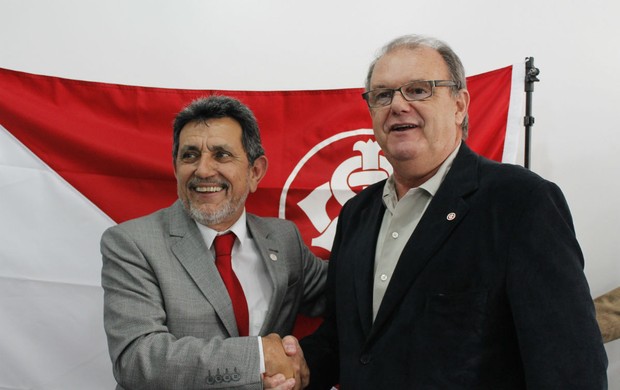 Luis Antônio Lopes e Vitório Píffero lançam candidatura no Inter (Foto: Diego Guichard/GLOBOESPORTE.COM)