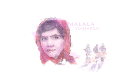 Malala Yousafzai é a mulher mais jovem a ganhar o prêmio Nobel (Foto: Rogers Saccani)