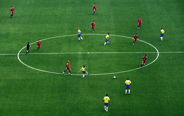estreia brasil turquia copa do mundo 2002 (Foto: Agência Getty Images)