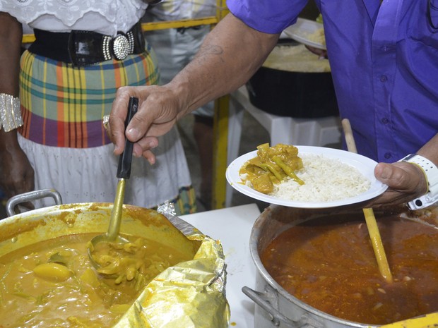 Colombo de porc foi o prato mais pedido pelos amapaenses (Foto: Gabriel Dias/G1)