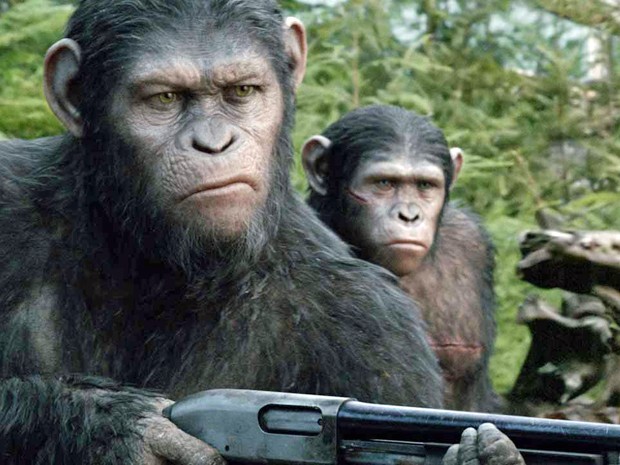 Cena do filme 'Planeta dos macacos: O confronto' (Foto: Divulgação)