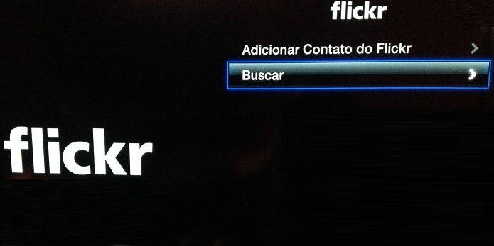 Acesse suas fotos do Flickr diretamente na Apple TV (Foto: Divulgação/ Apple)