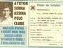 "Primo pobre de Lisboa" mostra com orgulho carteirinha de sócio de Senna