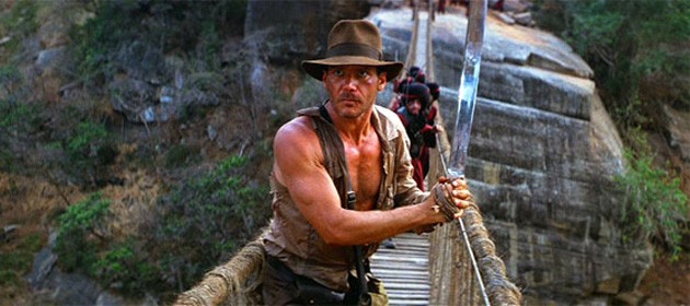 Harrison Ford em 'Indiana Jones e o Templo da Perdição' (1984) (Foto: Divulgação)