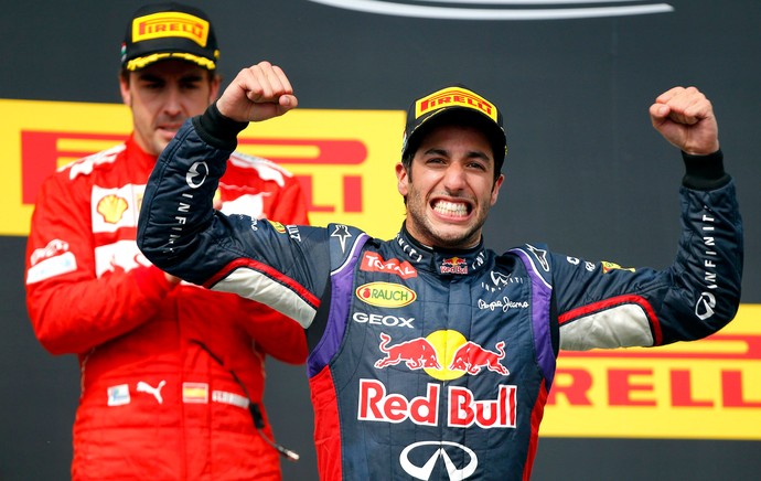 Daniel Ricciardo e Fernando Alonso  F1 (Foto: Reuters)
