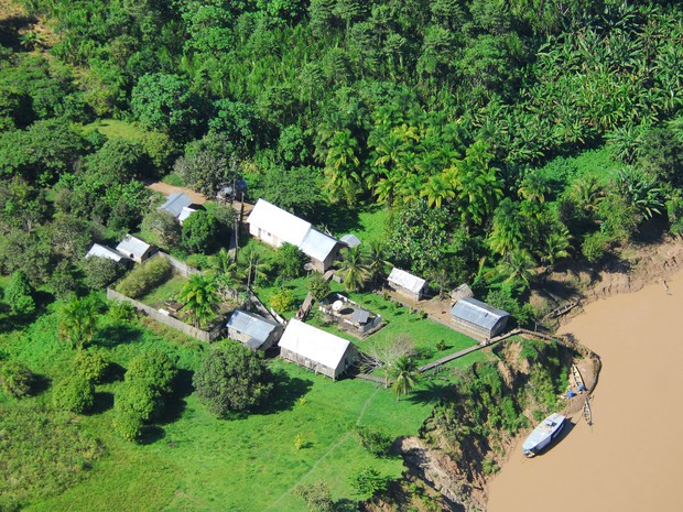 A Frente de Proteção Etnoambiental do Rio Envira (Foto: Gleilson Miranda/Agencia de Noticias do Acre)