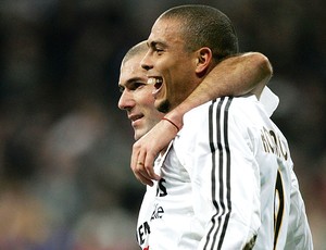 Zidane e Ronaldo no Real Madrid (Foto: Getty Images)
