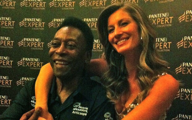 Pelé Gisele Bündchen twitter (Foto: Reprodução / Twitter)