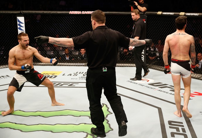  Filip Pejic Damian Stasiak UFC Croácia (Foto: Getty Images)