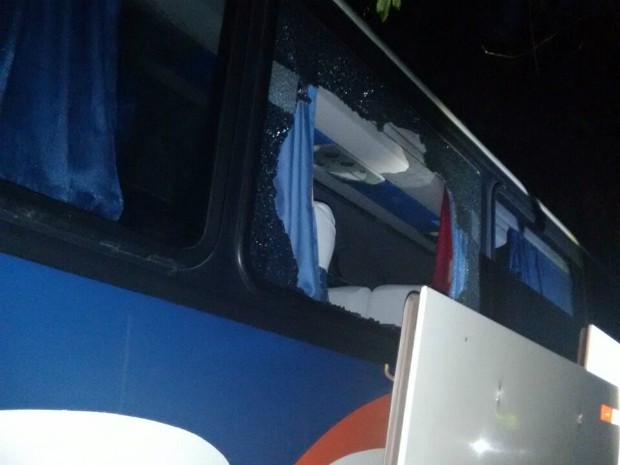 ônibus unesul assalto rs (Foto: Divulgação/CRBM)