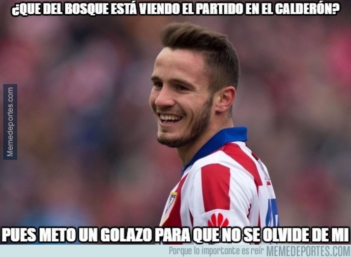 Saul AtlÃƒÂ©tico de Madrid meme (Foto: ReproduÃƒÂ§ÃƒÂ£o/Twitter)