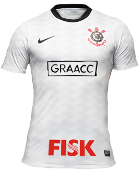 Camisa Corinthians GRAACC (Foto: Divulgação)