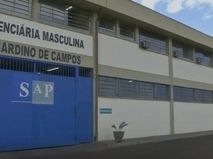 Penitenciária de Bernardino de Campos faz audiência de presos (Foto: Reprodução/TVTEM)