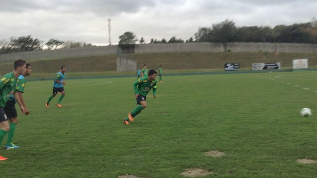 Gabigol, do Santos, na Seleção Brasileira Sub-17 (Foto: Marcus Vinicius Souza)