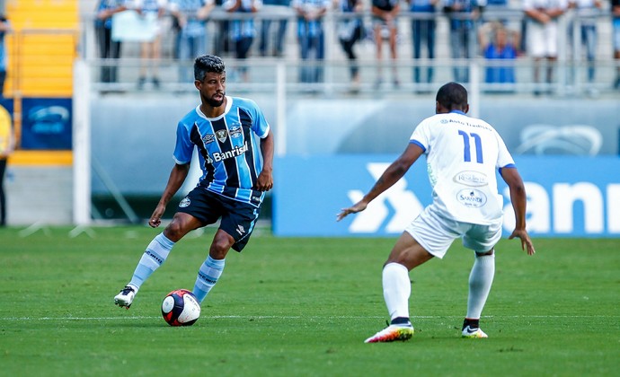 Léo Moura Grêmio x Veranópolis (Foto: Lucas Uebel/Divulgação Grêmio)