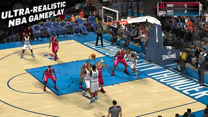NBA2K15 tem gráficos incríveis e movimentação realista (Foto: Divulgação)