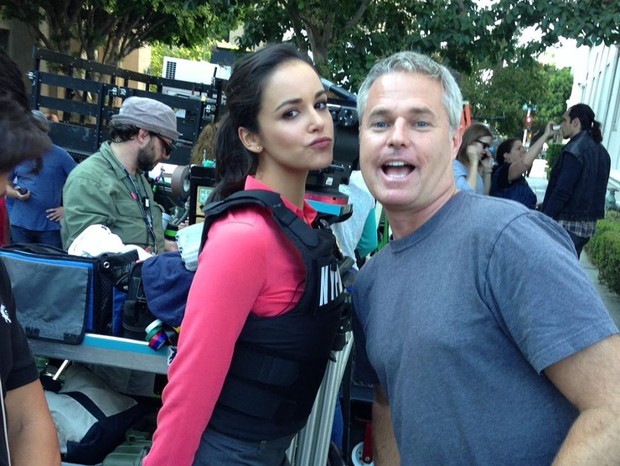 Melissa Fumero e Steve Grothe (Foto: Reprodução/Instagram) Melissa Fumero e Steve Grothe (Foto: Reprodução/Instagram)