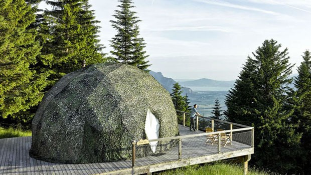 Whitepod Eco Luxury Resort (Foto: Divulgação) Whitepod Eco Luxury Resort (Foto: Divulgação)