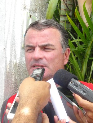 Mazola Júnior, técnico do CRB (Foto: Viviane Leão/GloboEsporte.com)