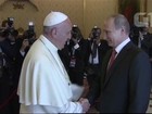 Na Itália, Putin fala sobre sanções com premiê Renzi e Papa Francisco