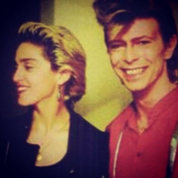 Madonna homenageia David Bowie (Foto: Reprodução/ Instagram)