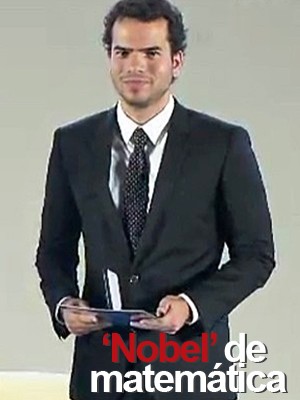 Brasileiro recebe o principal 
prêmio mundial da matemática (Divulgação/Prêmio Fields)