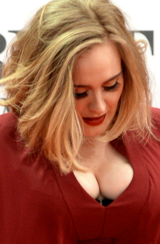 Adele no BRIT Awards (Foto: Getty Images)