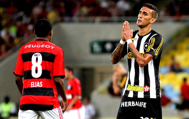 Rafael Marques jogo Botafogo e Flamengo (Foto: Vitor Silva / SSPress) Rafael Marques jogo Botafogo e Flamengo (Foto: Vitor Silva / SSPress)