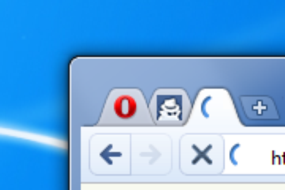 screenshot de Tema Google Chrome Blue para Opera