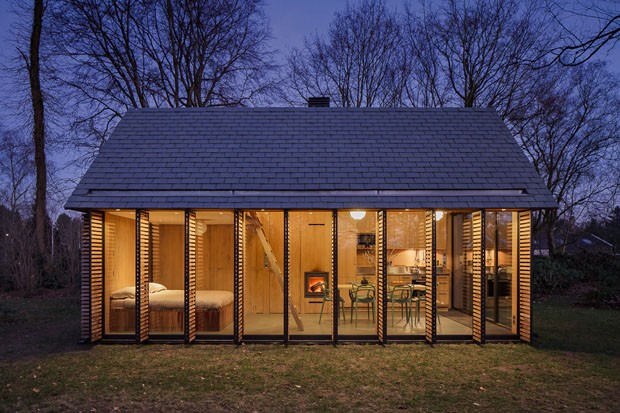 Casa de campo em Utrecht, na Holanda (Foto: Stijn Poelstra e Roel van Norel )