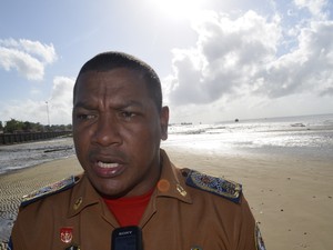 Comandante do Corpo de Bombeiros, Miguel Rosário (Foto: Dyepeson Martins/G1)